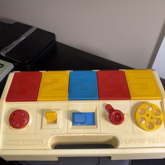 Vintage WORKING 1980 Preschool Walt Disney Poppin Pals Pop Up Child Guidance Toy - Picture 7 of 9